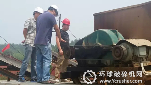 安吉县机制砂场安全生产进行联合执法检查