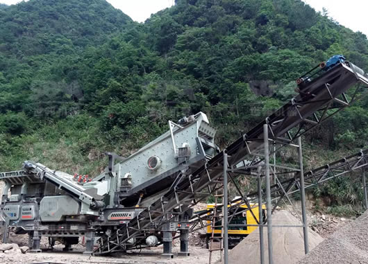 世邦三组合移动破碎站奔赴浙江 满足当地高品质建筑骨料需求