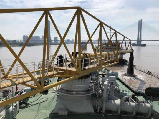长江航道疏浚砂石实现综合再利用 有效缓解市场供需矛盾