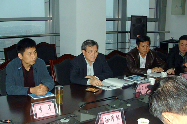 国家安监总局监管一司司长王铃丁接收汇报工作