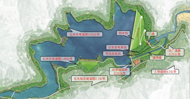 美安普承建中国水电十二局浙江一大型水库工程喷砼砂石料生产线